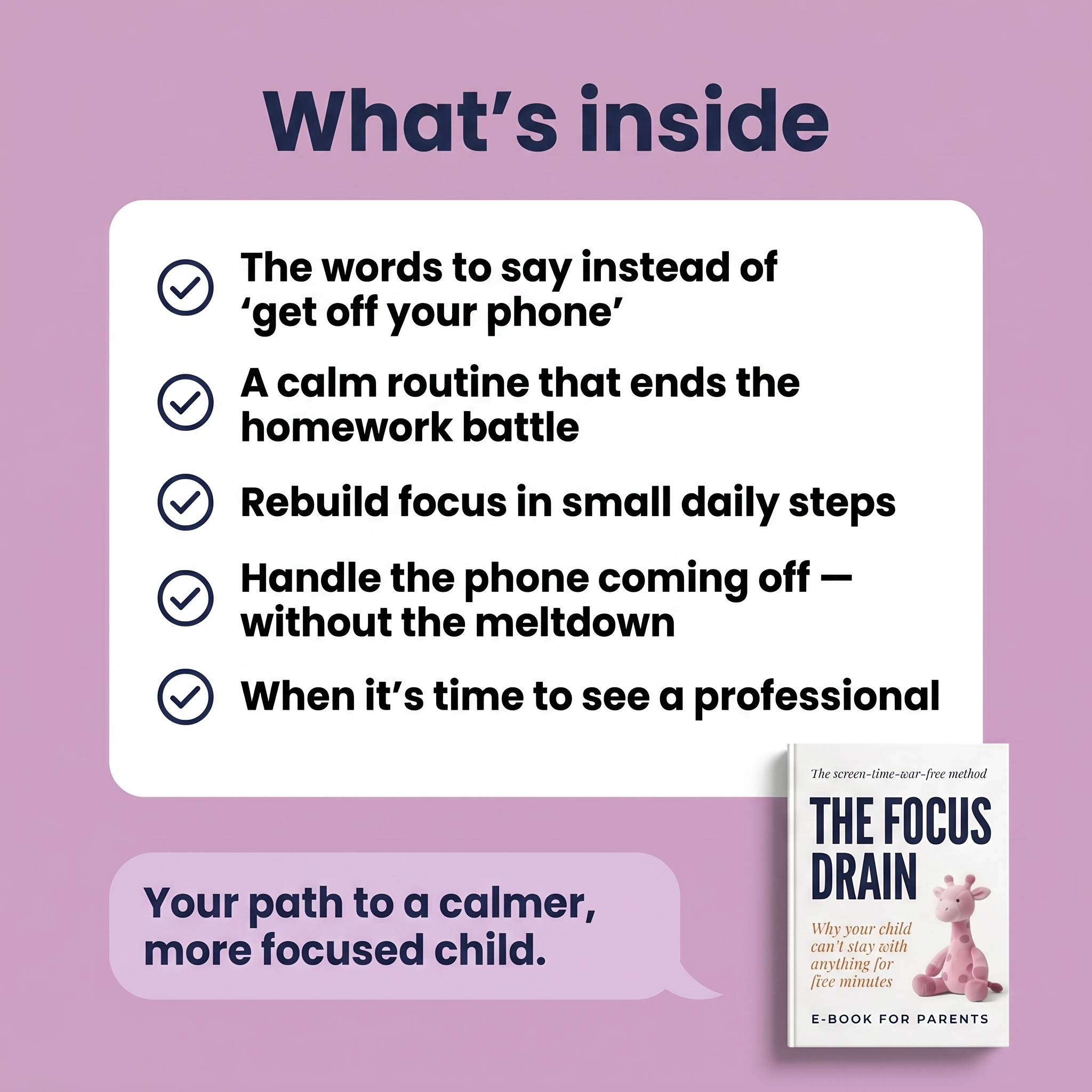 The Focus Drain (E-Book)